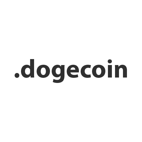 Domäne in der Zone Registrieren .dogecoin