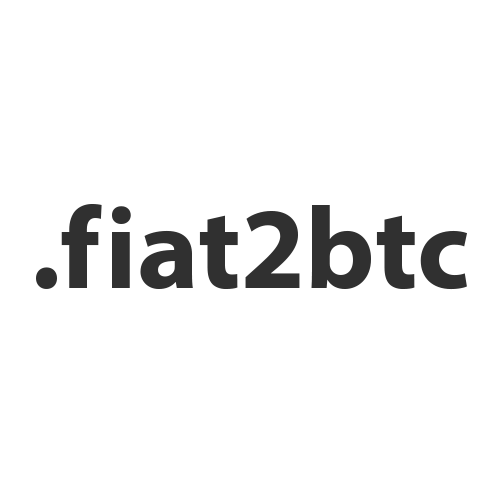 Domäne in der Zone Registrieren .fiat2btc