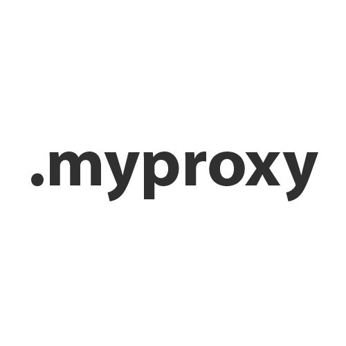 Domäne in der Zone Registrieren .myproxy