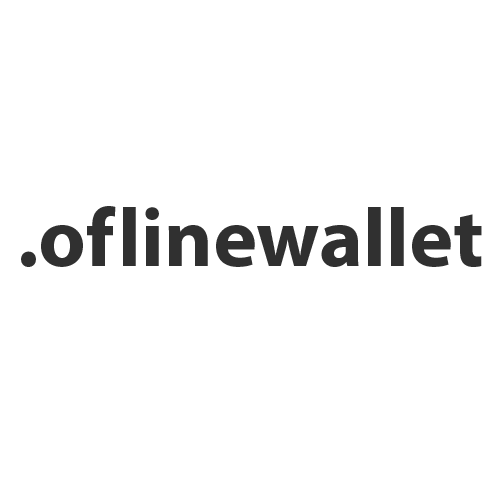 Domäne in der Zone Registrieren .oflinewallet