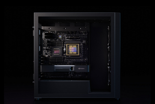 Der Supercomputer „DGX Station“ von NVIDIA mit 758 GB Arbeitsspeicher und einem GB300-Superchip