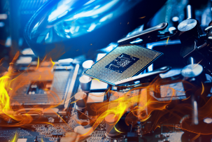 Ein neuer Chip, der selbst bei Temperaturen über denen von Lava stabil funktioniert