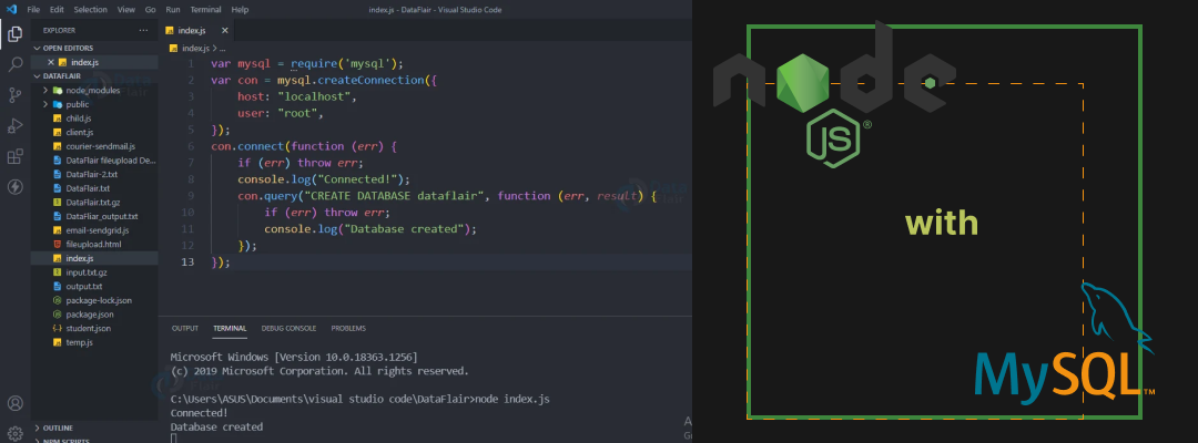 Node.js mit MySQL: Aufbau schneller und skalierbarer Datenverbindungen