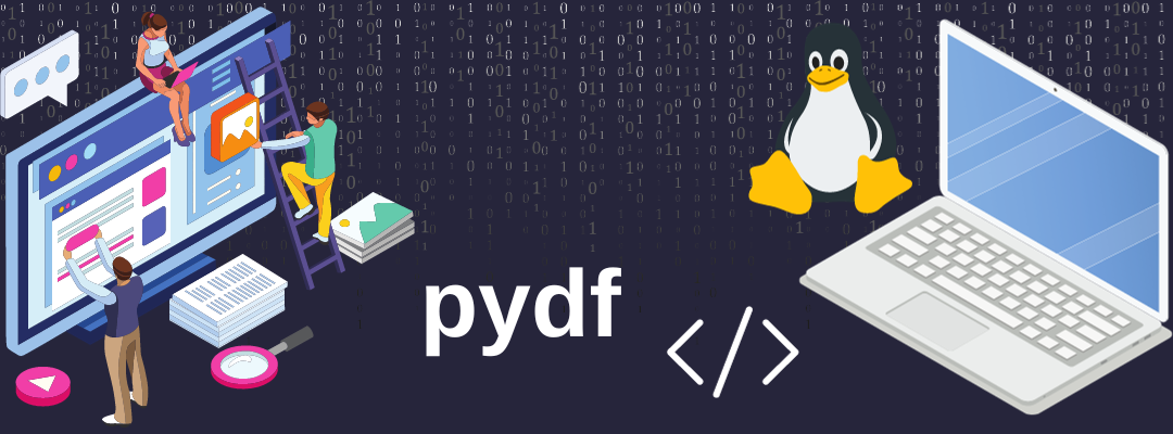 Verwendung von 'pydf' - Linux-Tool zur Anzeige der farbcodierten Speicherplatzbelegung eines Dateisystems