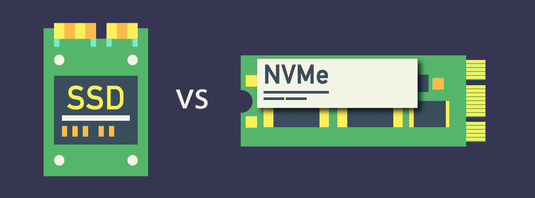 Welche SSD ist besser für VPS: SATA oder NVMe
