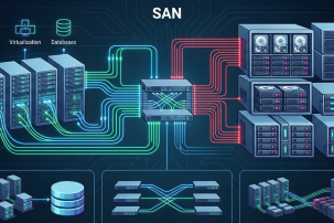 Was macht ein Storage Area Network (SAN) für moderne Rechenzentren unverzichtbar?