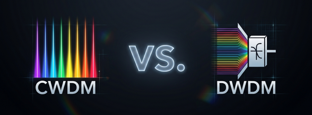 CWDM vs. DWDM: 4 Entscheidende Unterschiede, die Sie kennen sollten