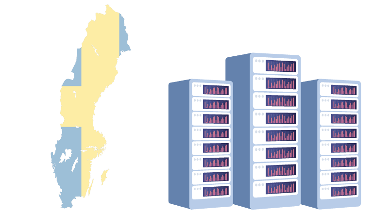 Dedizierter Server in Schweden