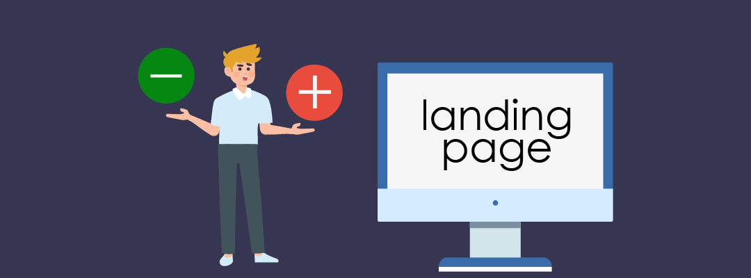 Vor- und Nachteile von Landing Page