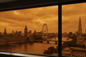 Fenster werden zu Solarmodulen: In London wird eine neue Technologie vorgestellt