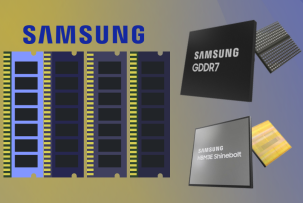 Samsung präsentiert neue Hochleistungs-GDDR7- und HBM3E-Speicher
